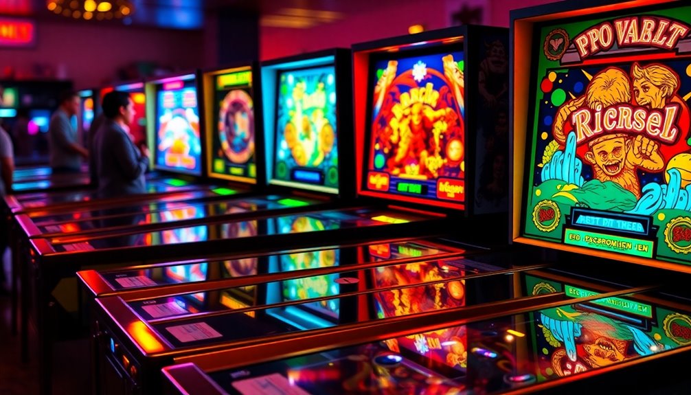 revamped pinball machines delight