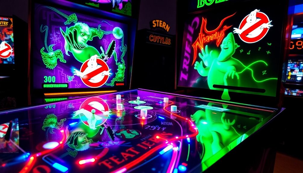 stern ghostbusters pinball game