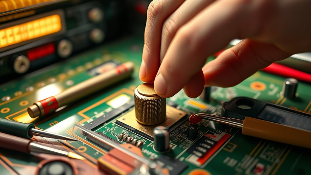 adjust flipper potentiometers carefully