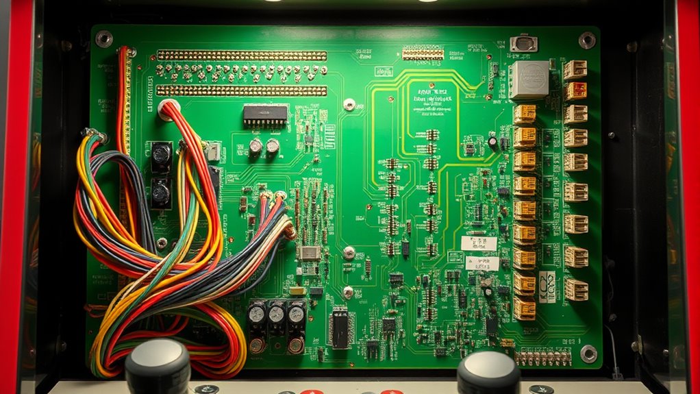arcade cabinet wiring standard