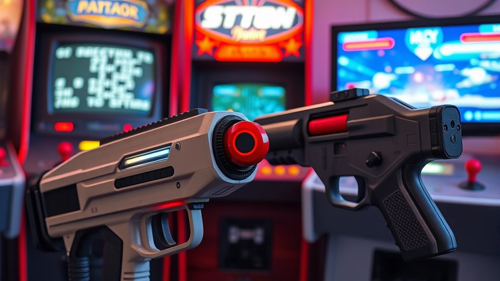 arcade light gun technology evolution
