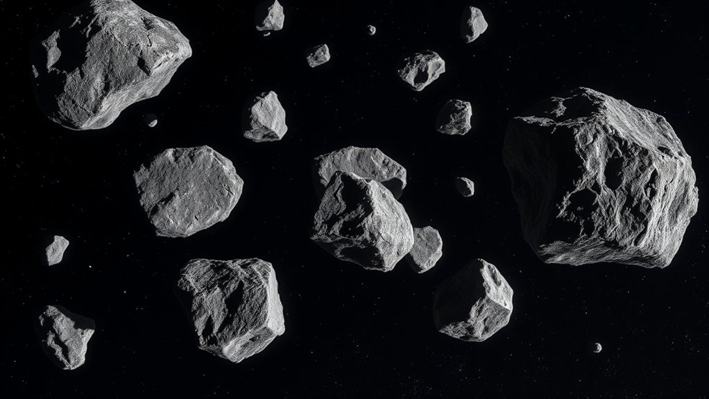 asteroid rotation conservation principles