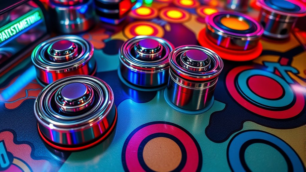 bumpers enhance pinball gameplay