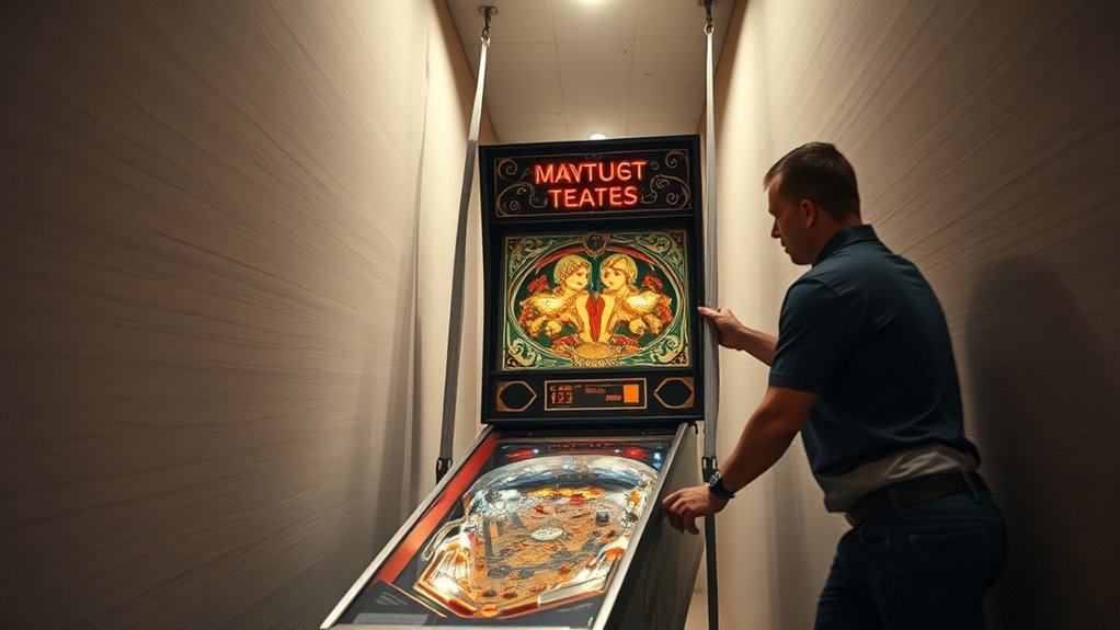 careful maneuvering prevents damage