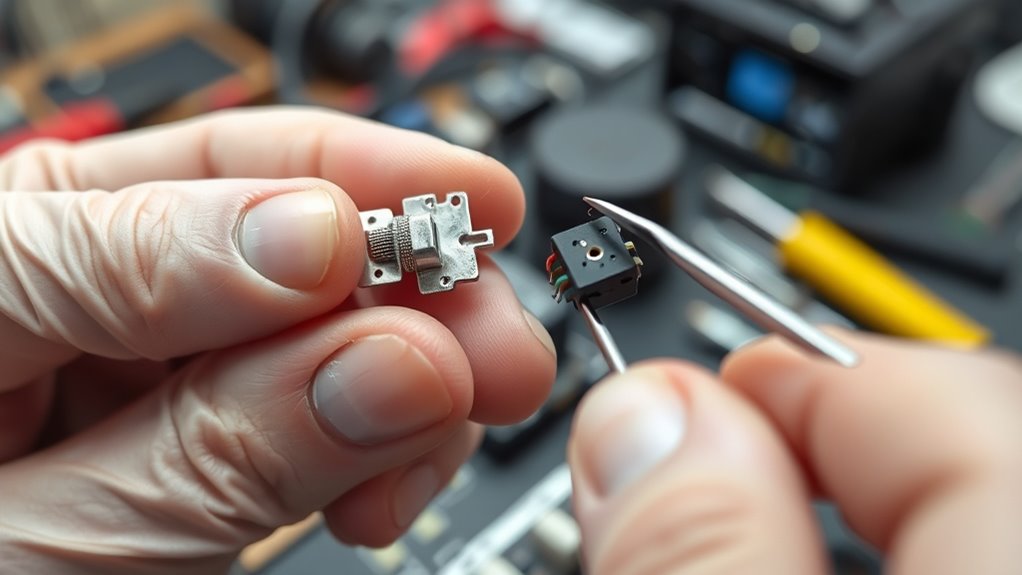careful precise switch handling