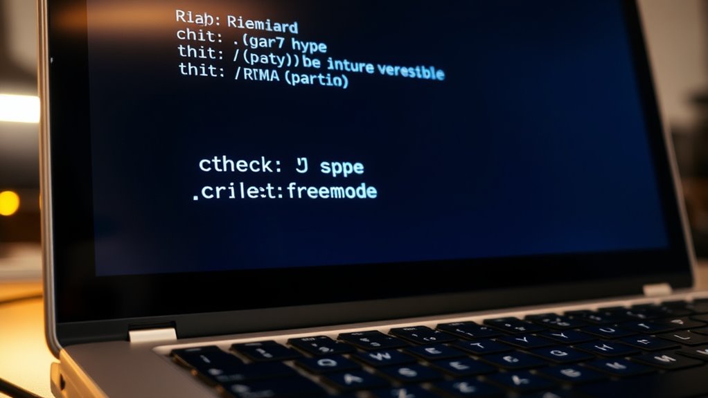 check rom version command