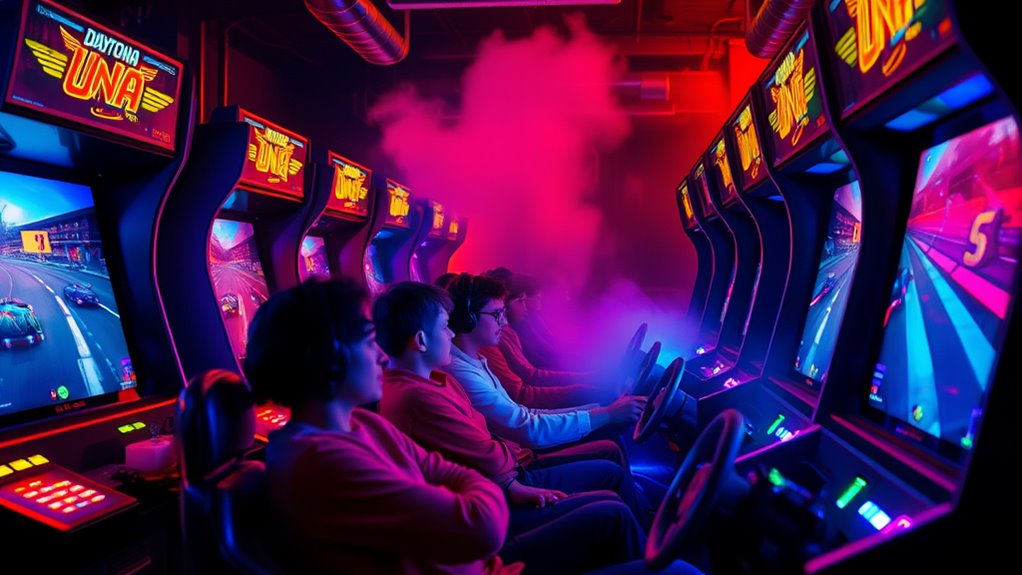 connected immersive customizable racing
