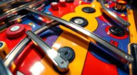 detailed pinball playfield anatomy
