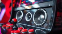 enhanced arcade cabinet audio