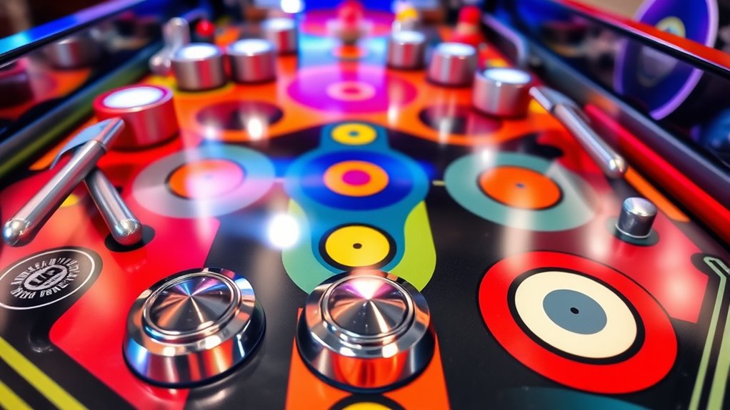 flippers buttons circuitry tuning