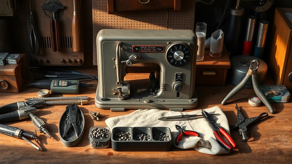 gather tools safety gear parts