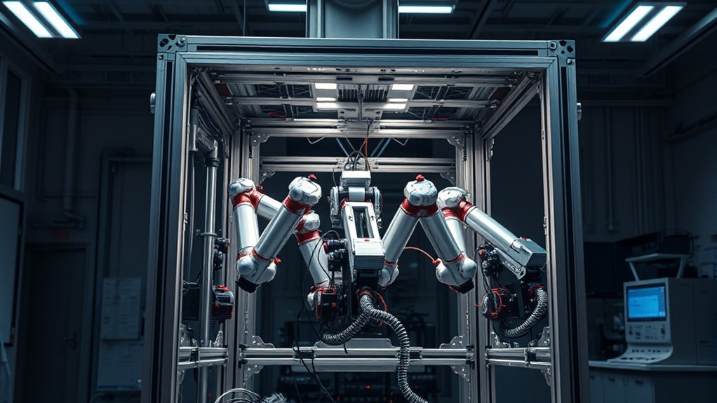 hydraulic and robotic motion