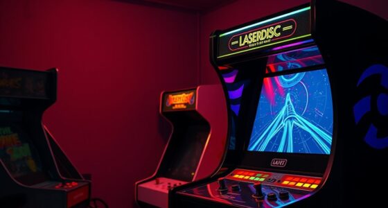 laserdisc arcade cabinet history