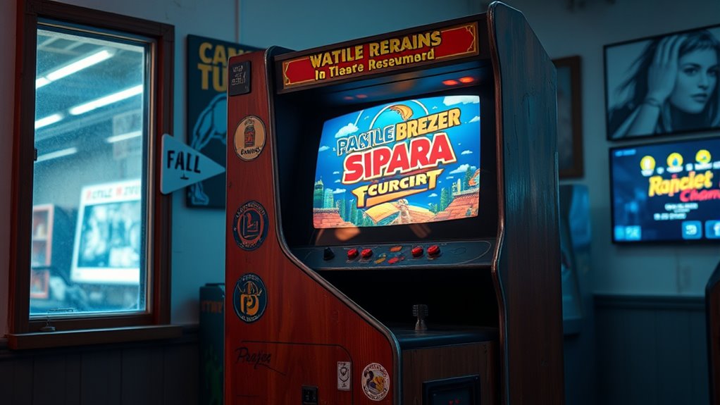 loss of vintage arcade authenticity