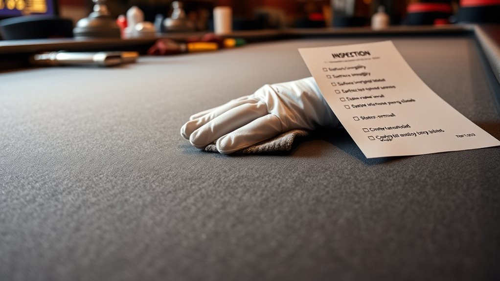 maintain clean smooth surfaces