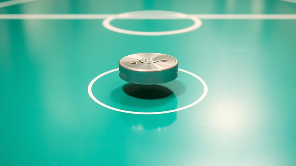 maintain table and puck
