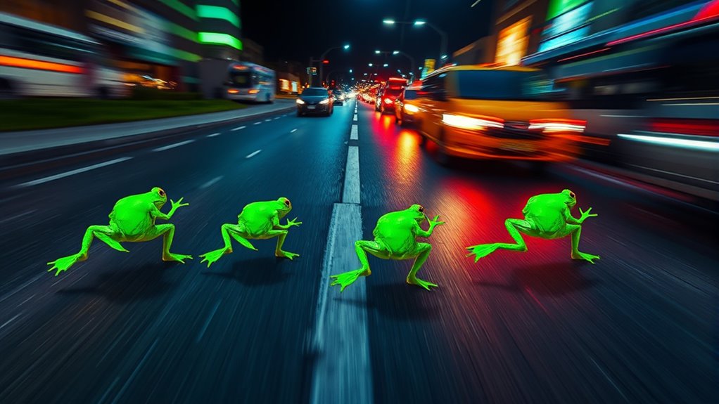 mastering frogger s movement timing