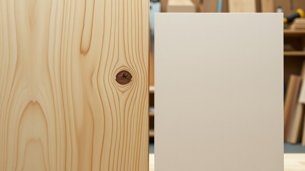 material selection for woodworking