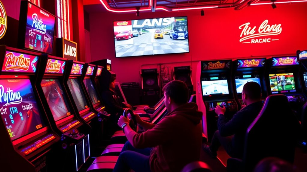 networked arcade racing evolution