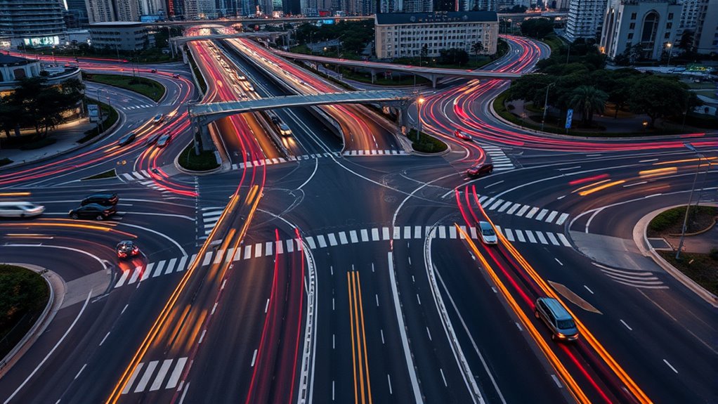 optimized traffic flow design
