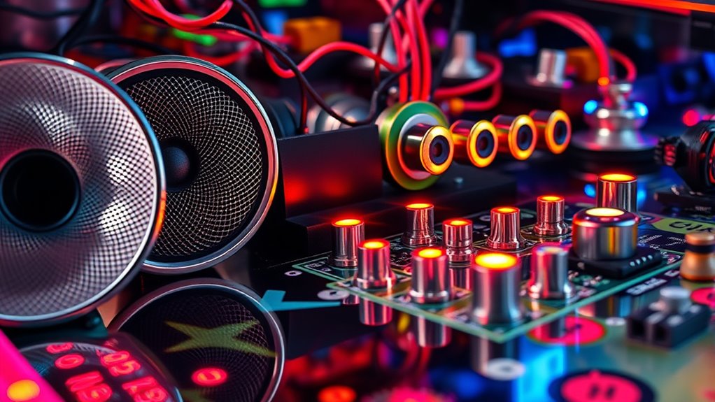pinball audio system components