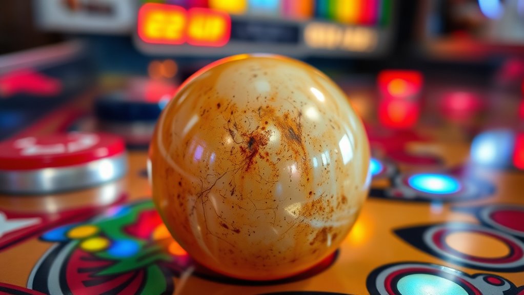 pinball wear and deterioration