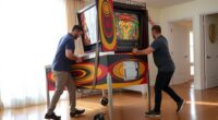 securely moving pinball machines