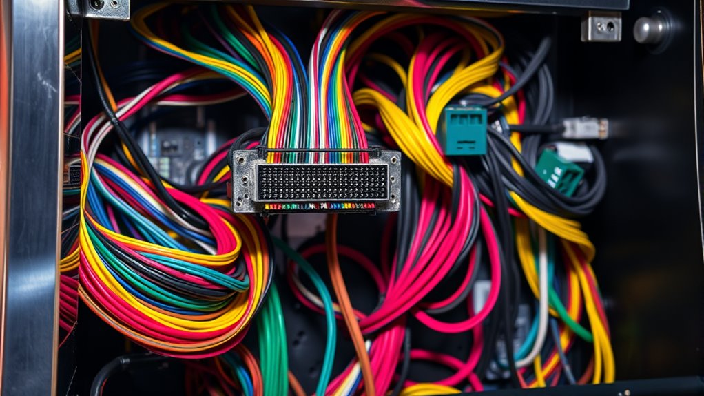 standardized arcade wiring system