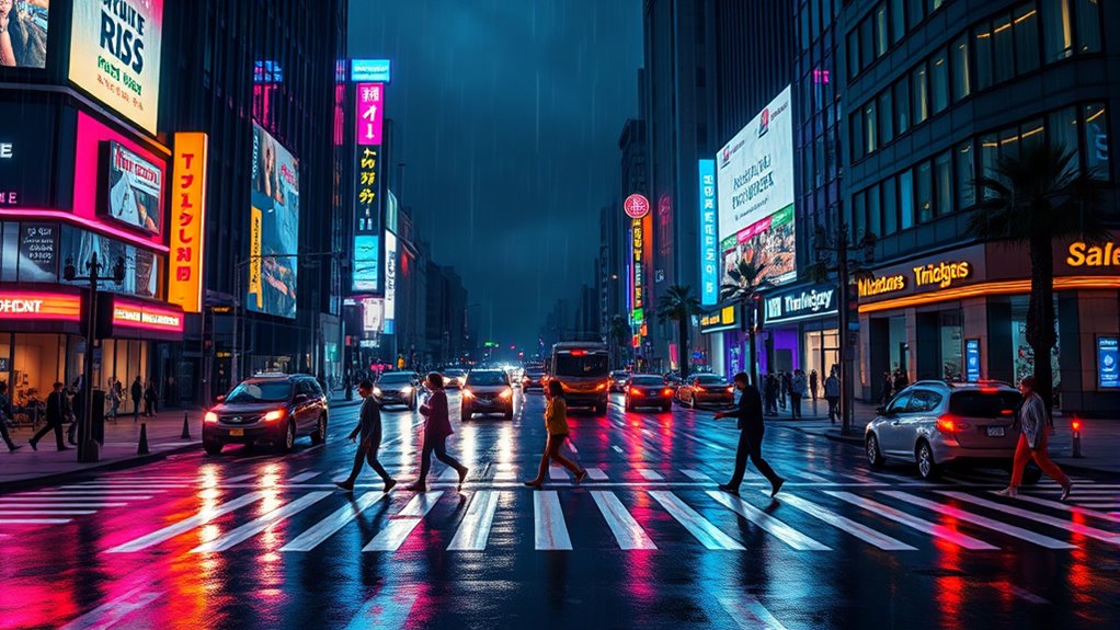 virtual traffic pattern analysis