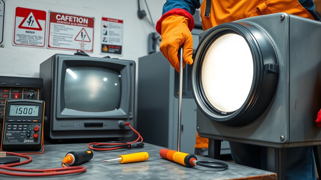 wear protective safety gear