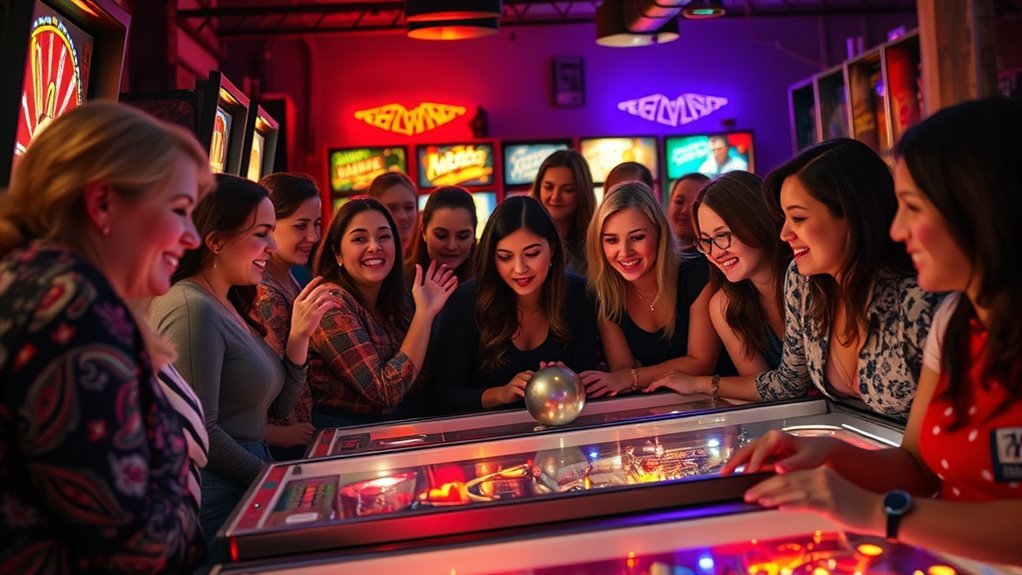women breaking pinball stereotypes