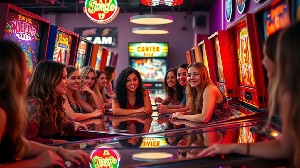 women led inclusive pinball communities