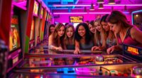 women pinball key figures