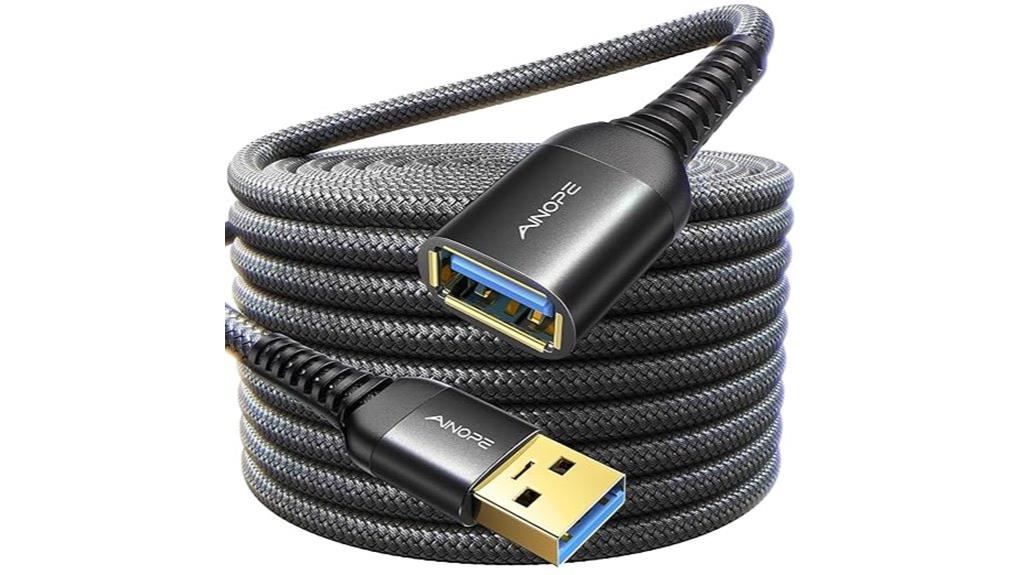 10 foot usb extension cable