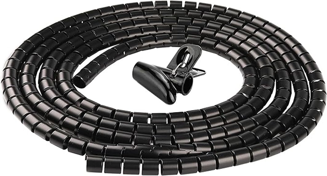 118 inch coiled cable sleeve