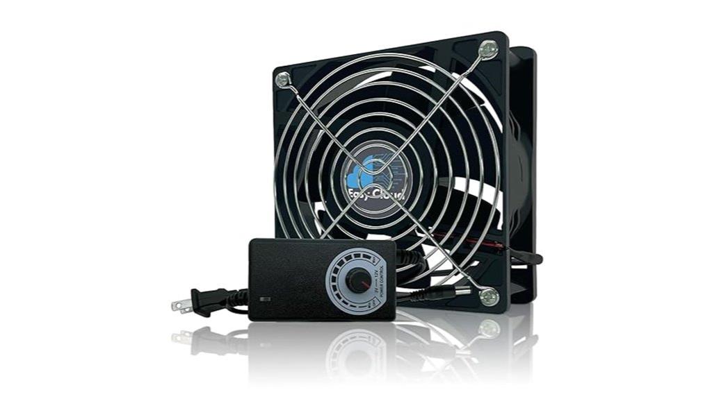 120mm ac powered fan