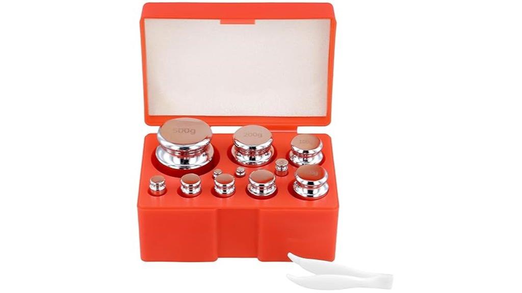 12 piece calibration weights