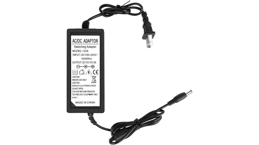 12v 5a power adapter
