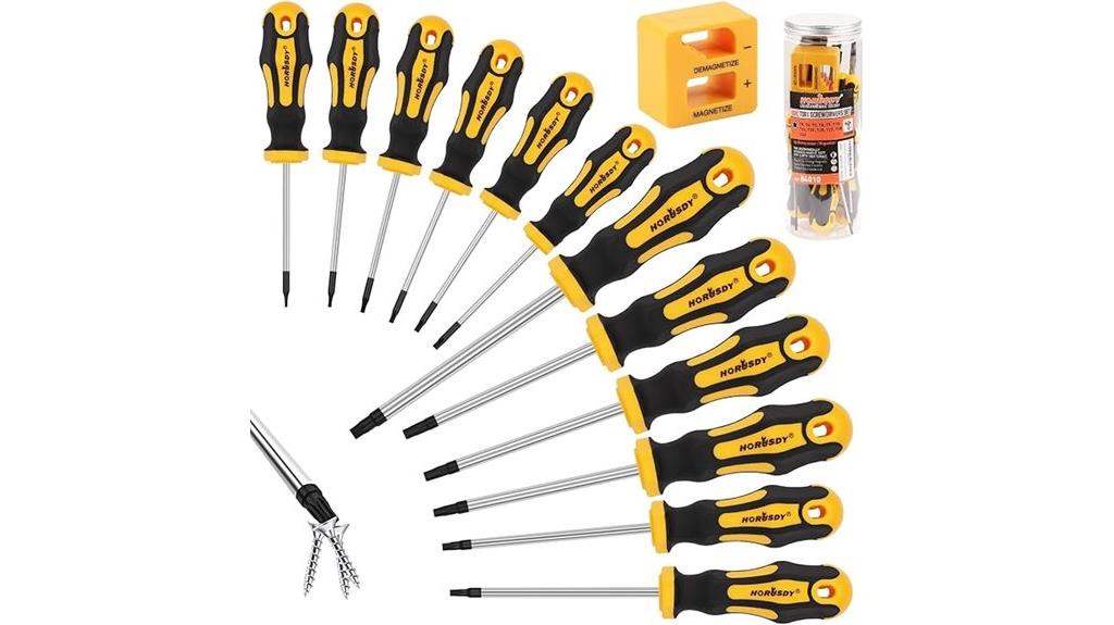 13 piece magnetic torx set