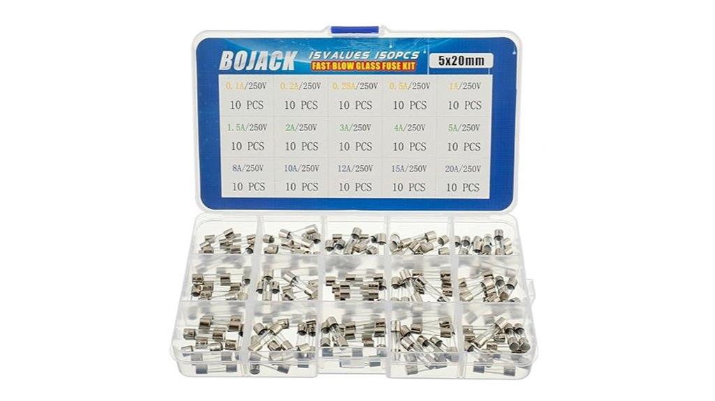 150 piece fast blow fuse kit