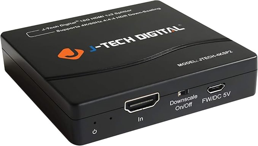 4k hdmi splitter device