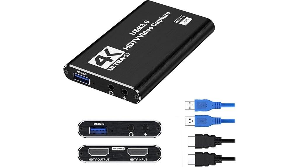 4k streaming recording card