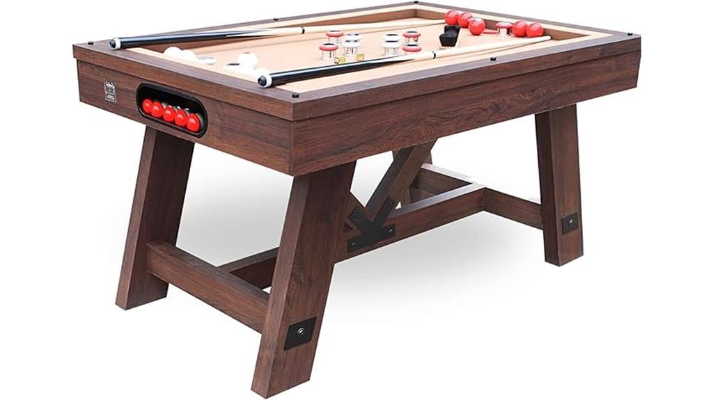 54 inch bumper pool table