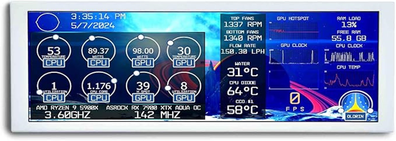 7 84 inch ips display