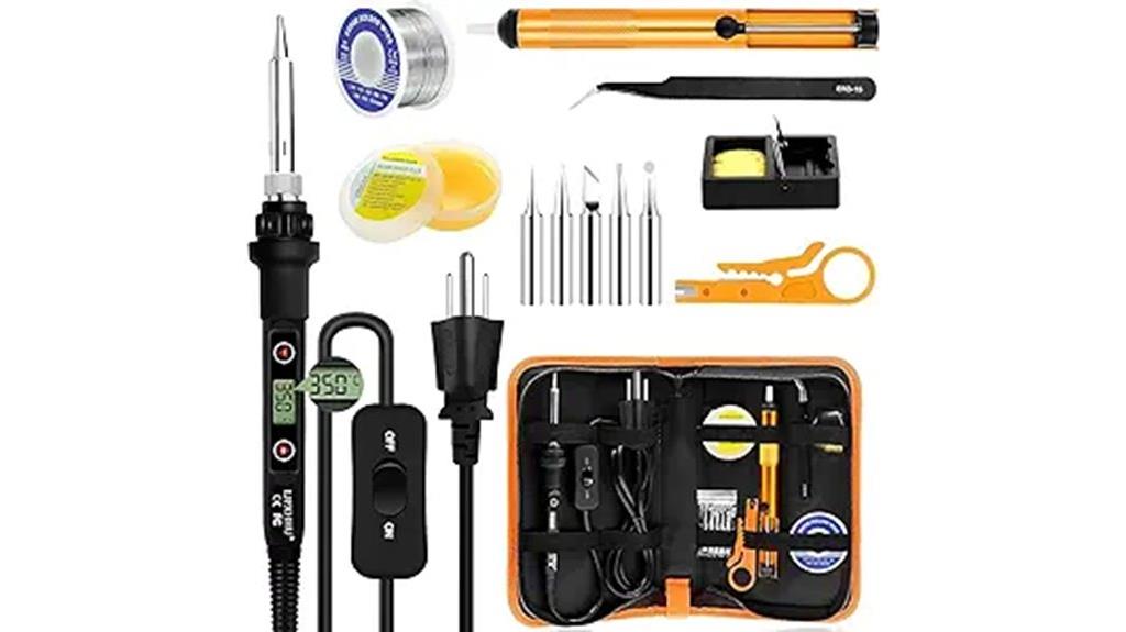 80w soldering kit with tools