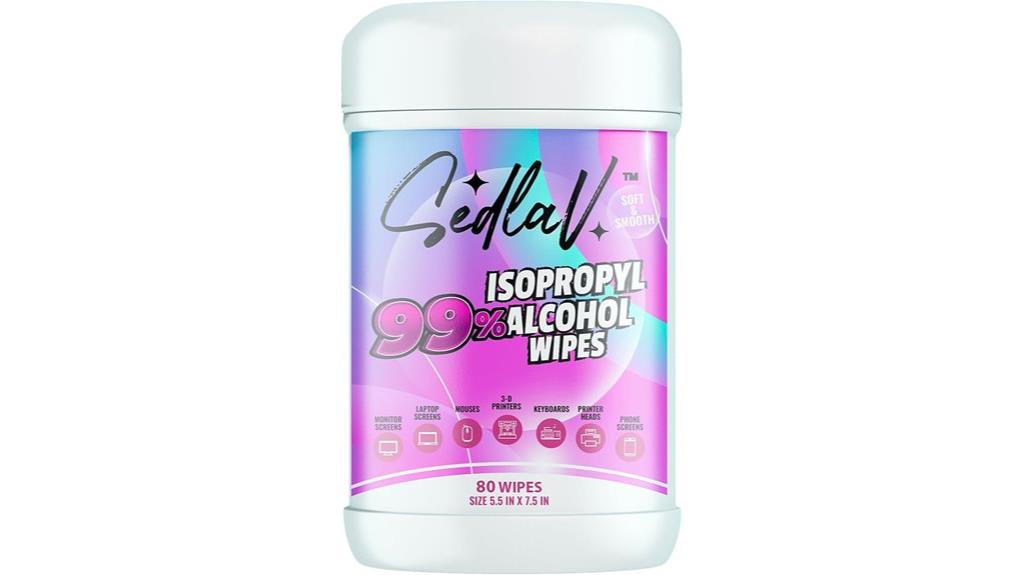 99 alcohol wipes