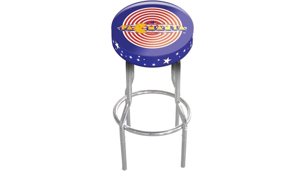 adjustable arcade stool height