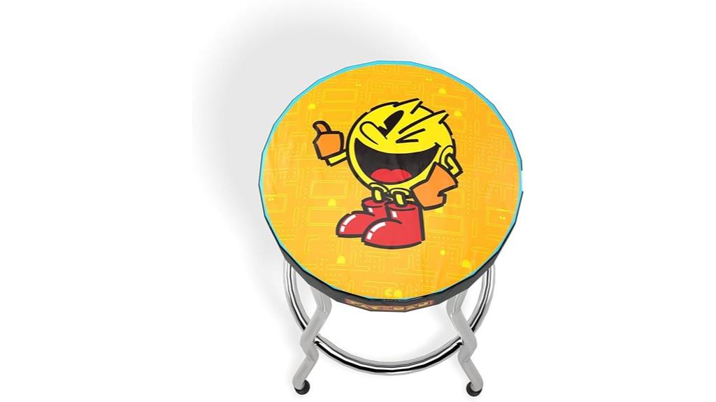 adjustable steel gaming stool