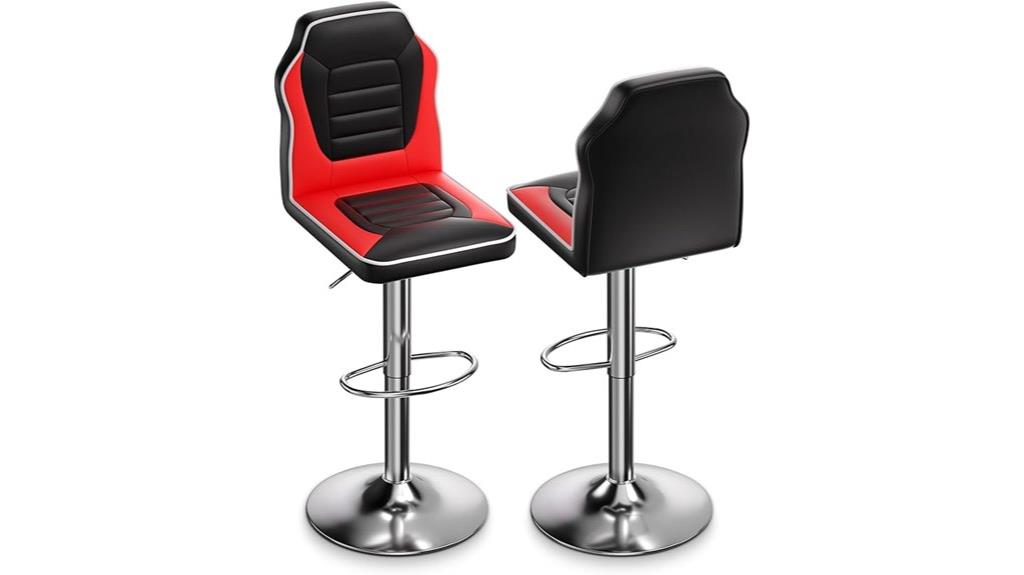 adjustable swivel racing stools