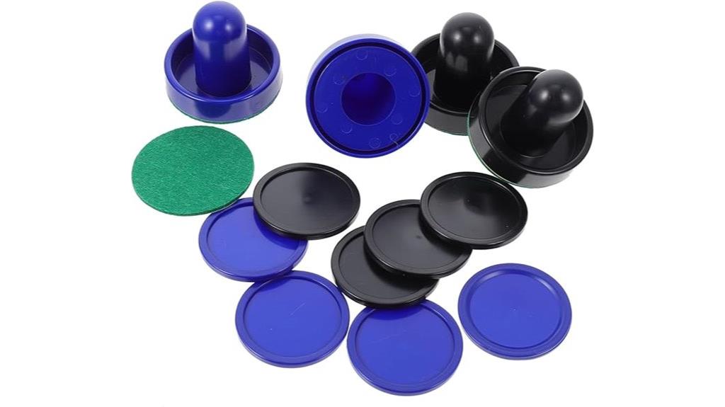 air hockey puck set